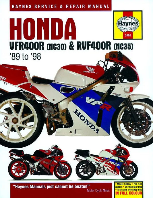 HAYNES Service Manual Honda VFR400 bild 1 PMMEDIA:6e82dead134dd167