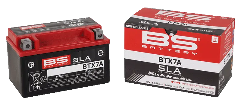 BS BATTERY BTX7A SLA Underhållsfritt AGM-Batteri bild 3 PMMEDIA:32456d22fb4e5619