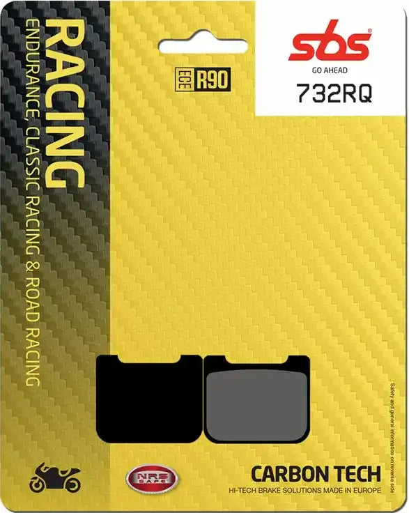 SBS RQ Road Racing Carbon Tech Bromsbelägg Bak bild 1 PMMEDIA:ebe8b9a7be398876