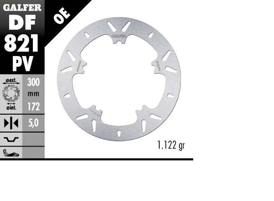 GALFER Bromsskiva Fast Rund bild 2 PMMEDIA:f8c18cca02f157f7