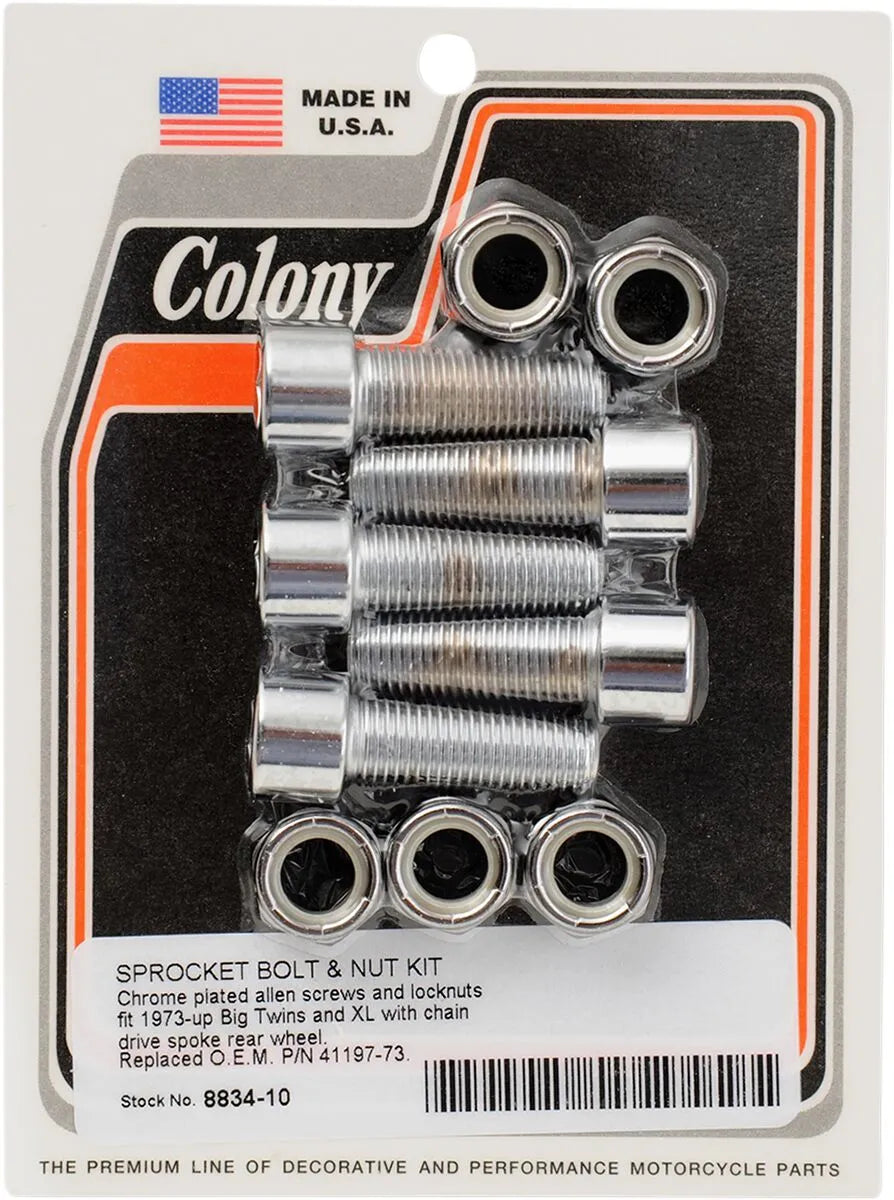 Colony Rotor, Sprocket and Belt Mounting Hardware Kit Monteringssats fordonsanpassade bild 6 PMMEDIA:997c318db994c9be