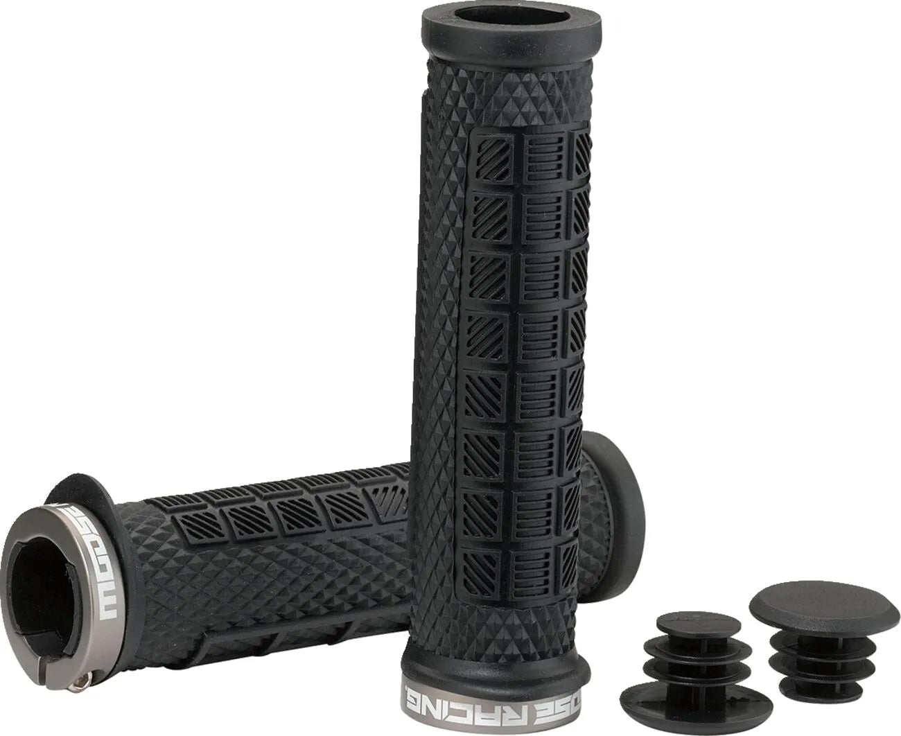 MOOSE OFFROAD HARD-PARTS MTB Grepp Lock-On 129 mm Svart bild 1 PMMEDIA:21d3ca0eda364b65