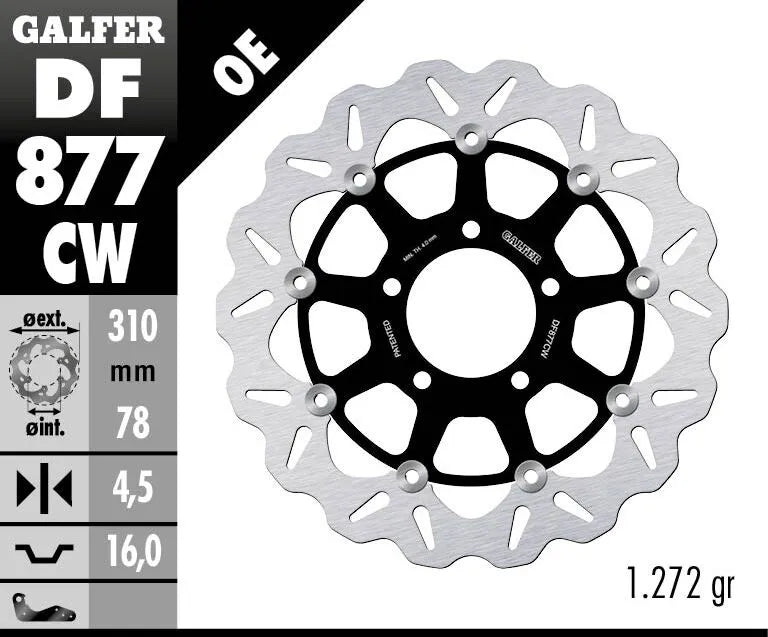 GALFER BRAKE DISC FLOAT WAVE bromsskiva bild 2 PMMEDIA:20d86d3d4cb44e83