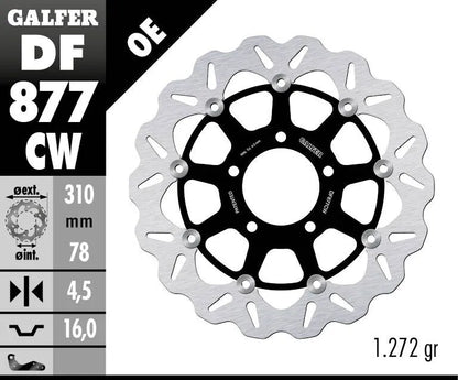 GALFER BRAKE DISC FLOAT WAVE bromsskiva bild 2 PMMEDIA:20d86d3d4cb44e83
