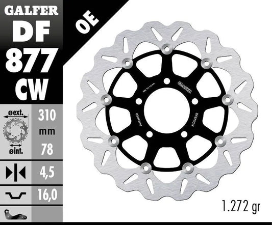 GALFER BRAKE DISC FLOAT WAVE bromsskiva bild 2 PMMEDIA:20d86d3d4cb44e83