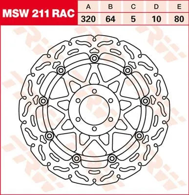 TRW MSW211RAC flytande bromsskiva fram bild 1 PMMEDIA:823f9b8f59bfed28