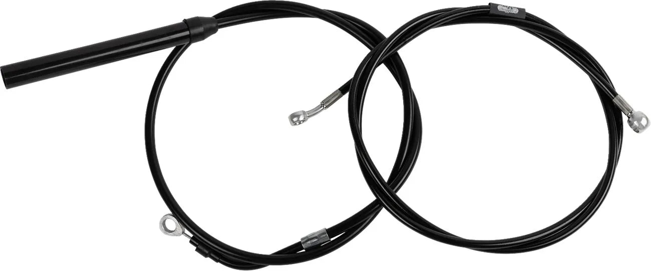 LA CHOPPERS Standard Svart Vinyl Kabelkit för Styre bild 1 PMMEDIA:35e58df256fe7551