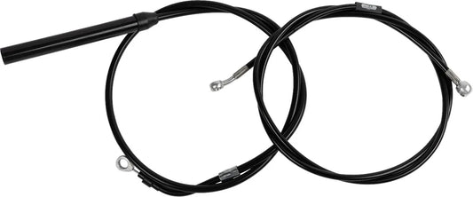 LA CHOPPERS Standard Svart Vinyl Kabelkit för Styre bild 1 PMMEDIA:35e58df256fe7551