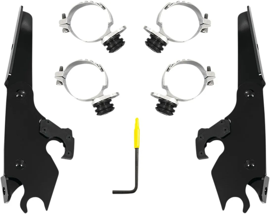 Memphis Shades Hd Batwing Fairing Trigger-Lock Mounting Kit Fästdelar & kit för vindrutor bild 8 PMMEDIA:267a527c6d557804