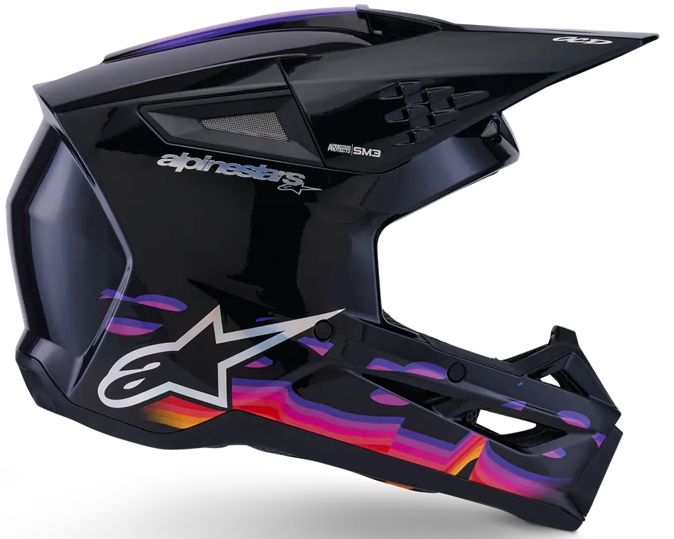 Alpinestars(Mx) SM3 Force Offroadhjälm integral vuxen bild 11 PMMEDIA:ed961bc1fa16c5d0