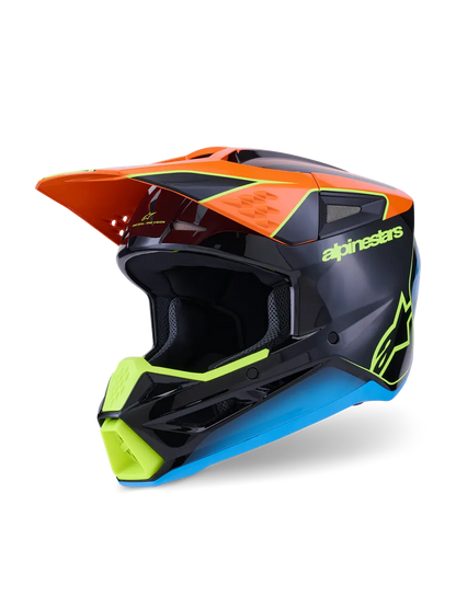 Alpinestars(Mx) SM3 Fray Offroadhjälm integral vuxen bild 1 PMMEDIA:bd7a86549812396b