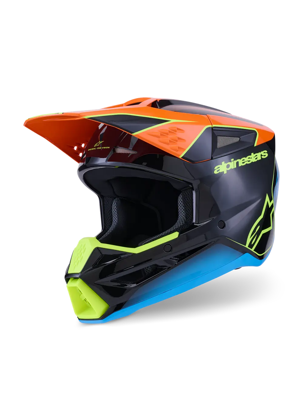 ALPINESTARS(MX) SM3 Fray Hjälm svart/orange/gul 2X bild 1 PMMEDIA:bd7a86549812396b