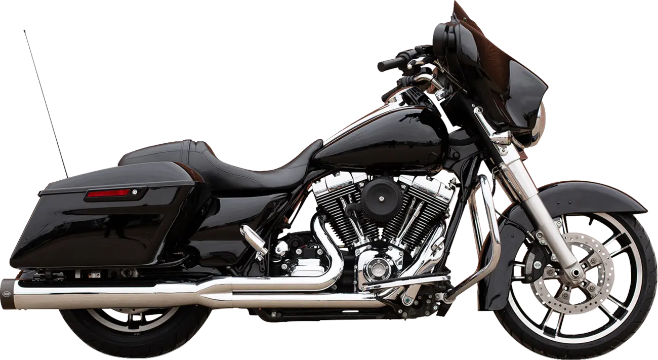 S S Cycle 2-into-1 Sidewinder® Exhaust System Kompletta avgassystem Harley bild 2 PMMEDIA:217c512acbf97aae