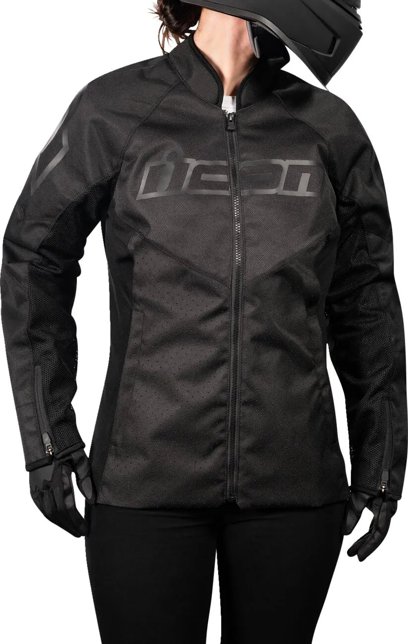 Icon Women's Hooligan™ CE Jacka textil dam bild 4 PMMEDIA:25ef80c6a59ef804