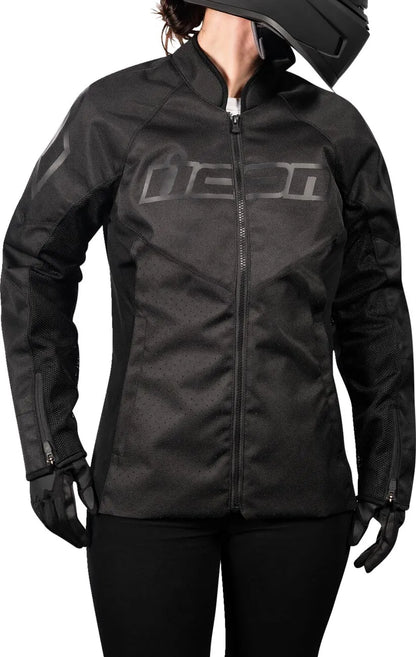 Icon Women's Hooligan™ CE Jacka textil dam bild 4 PMMEDIA:25ef80c6a59ef804