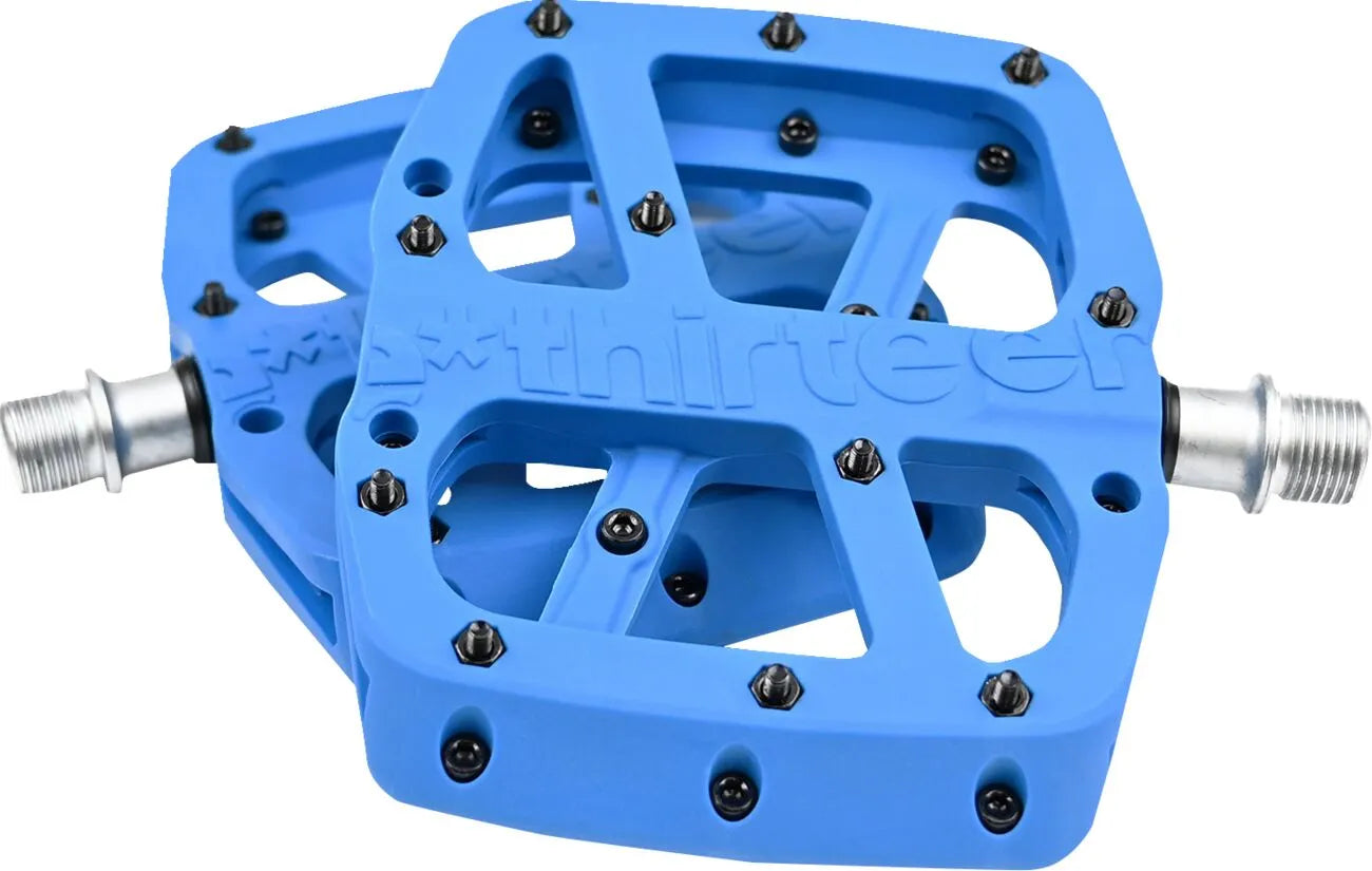 E*THIRTEEN Base Pedals Flat Pedal Blue bild 1 PMMEDIA:79529e8cdfce7c1b