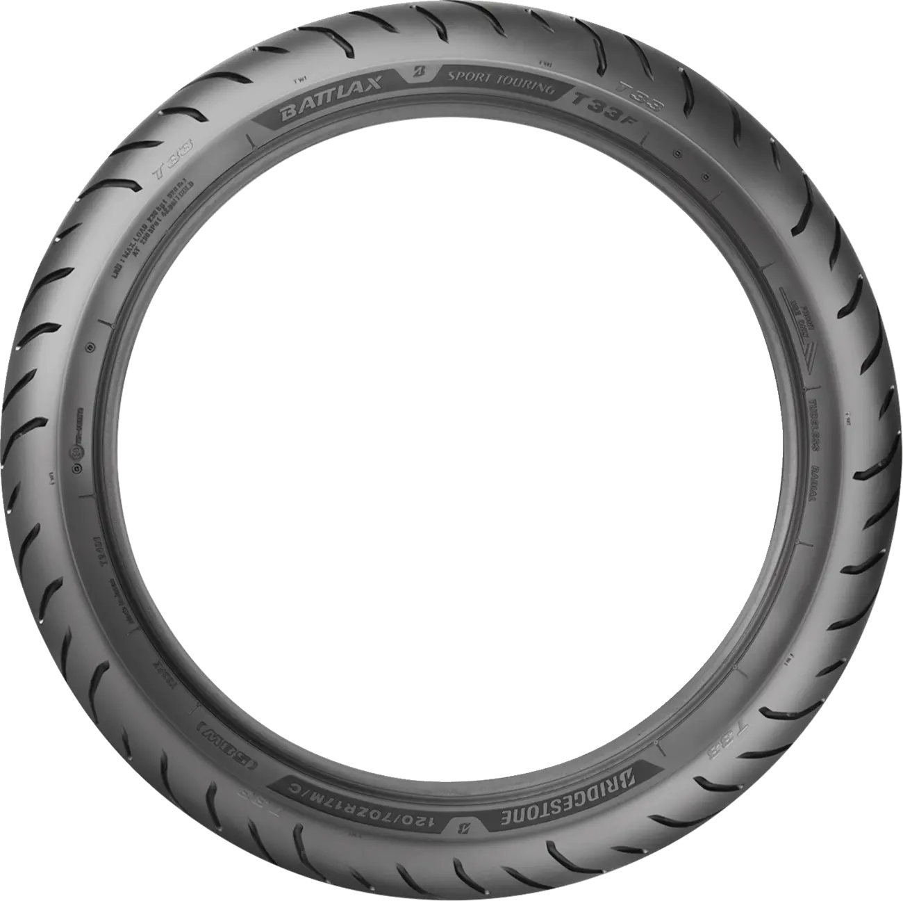 Bridgestone T33 Radialdäck fram bild 3 PMMEDIA:64ab082e3dae398b