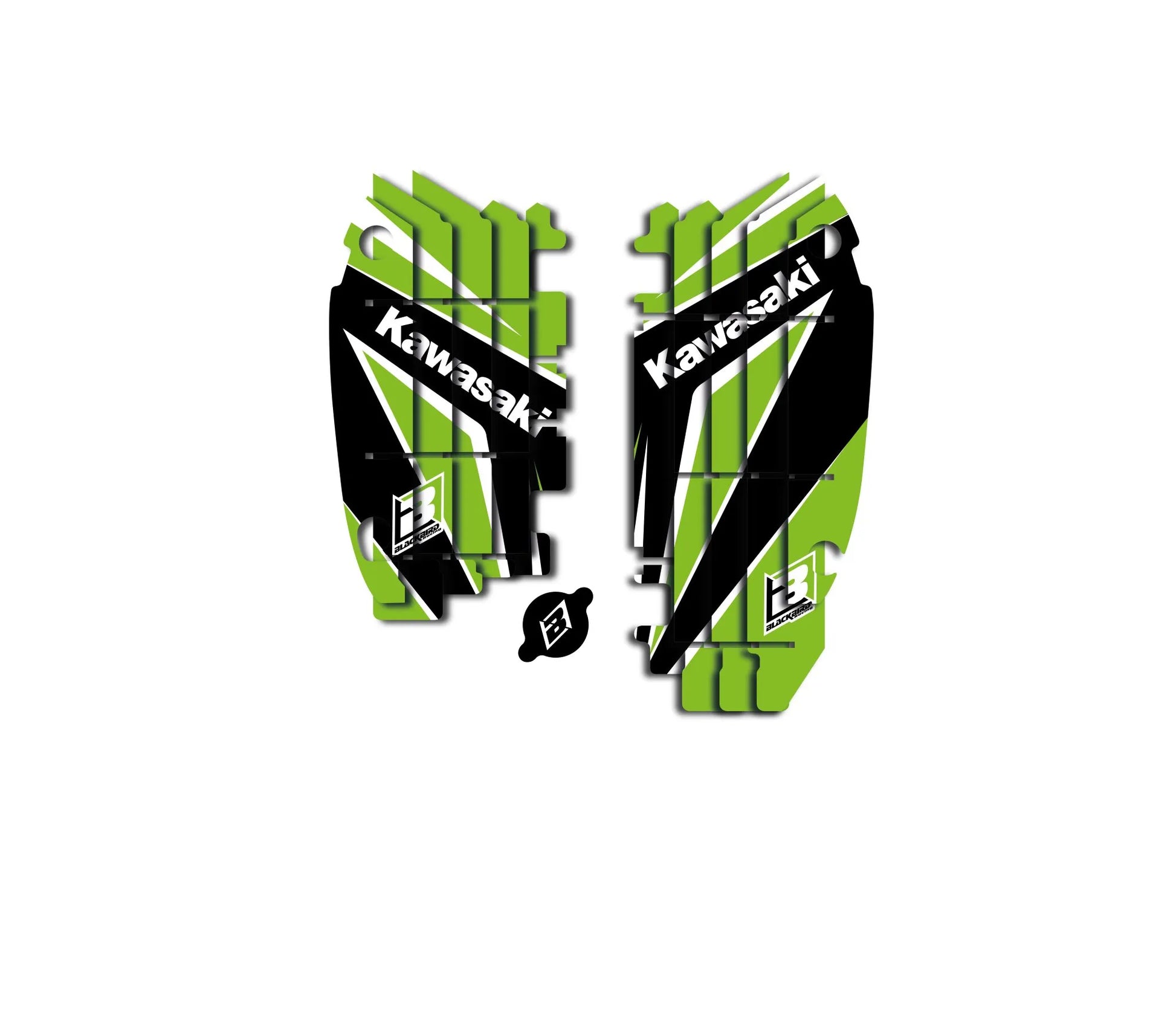 BLACKBIRD RACING Rad Louver-dekaler för KXF bild 1 PMMEDIA:fc078cf9368e6863