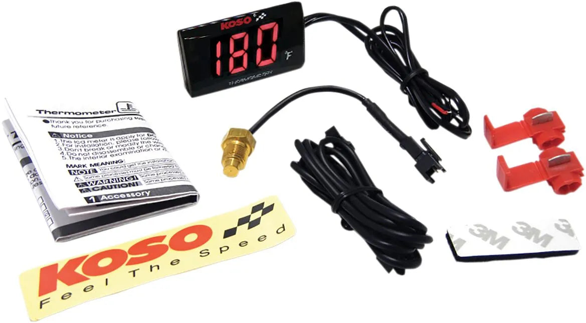 KOSO NORTH AMERICA Super Slim Temperaturmätare bild 2 PMMEDIA:58e2680637bc6a7b