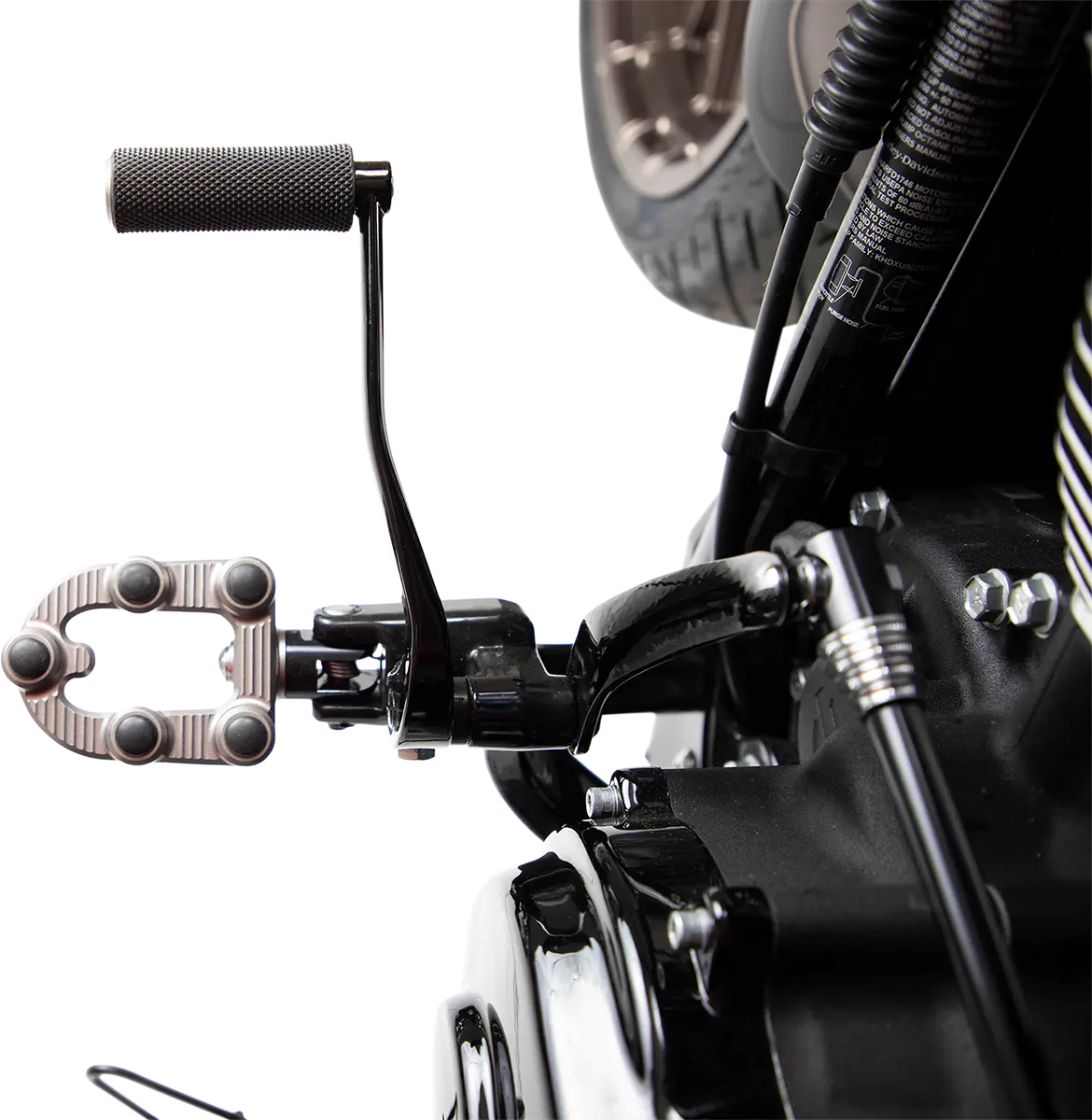 ARLEN NESS Justerbar Splined Pedaladapter Softail M8 Förare bild 2 PMMEDIA:31d9a591c4e5862e
