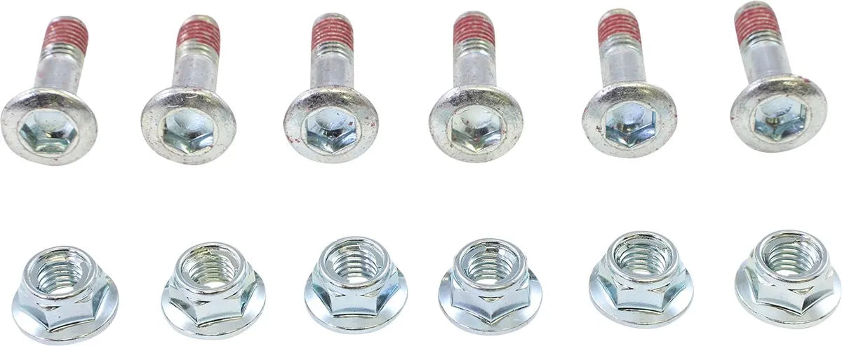 MOOSE OFFROAD HARD-PARTS Kättingdrevsmuttrar 6-pack Silver bild 1 PMMEDIA:b4b672fe4d2643e9