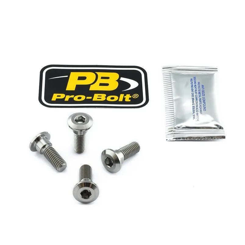 PRO BOLT Bromsskiva Monteringsbult Kit i Titan bild 1 PMMEDIA:e3cb2530e53a2edf
