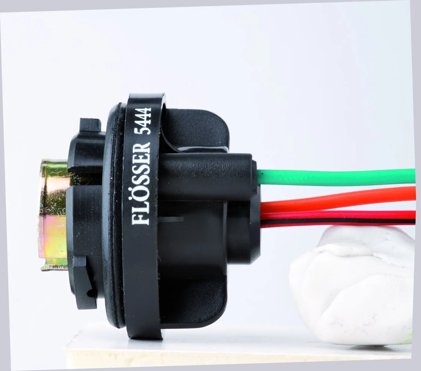 FLOSSER Sockel med kabel för filamentlampa BAY15D med kapsel bild 1 PMMEDIA:448cabef9133798c