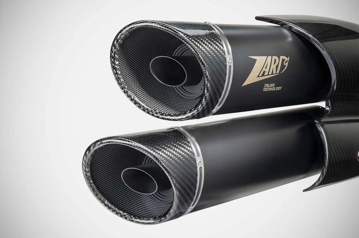 ZARD GT Full Avgassystem 2:2 Slip-On Kit för Harley Davidson Sportster S bild 2 PMMEDIA:5a9d156a30328b37