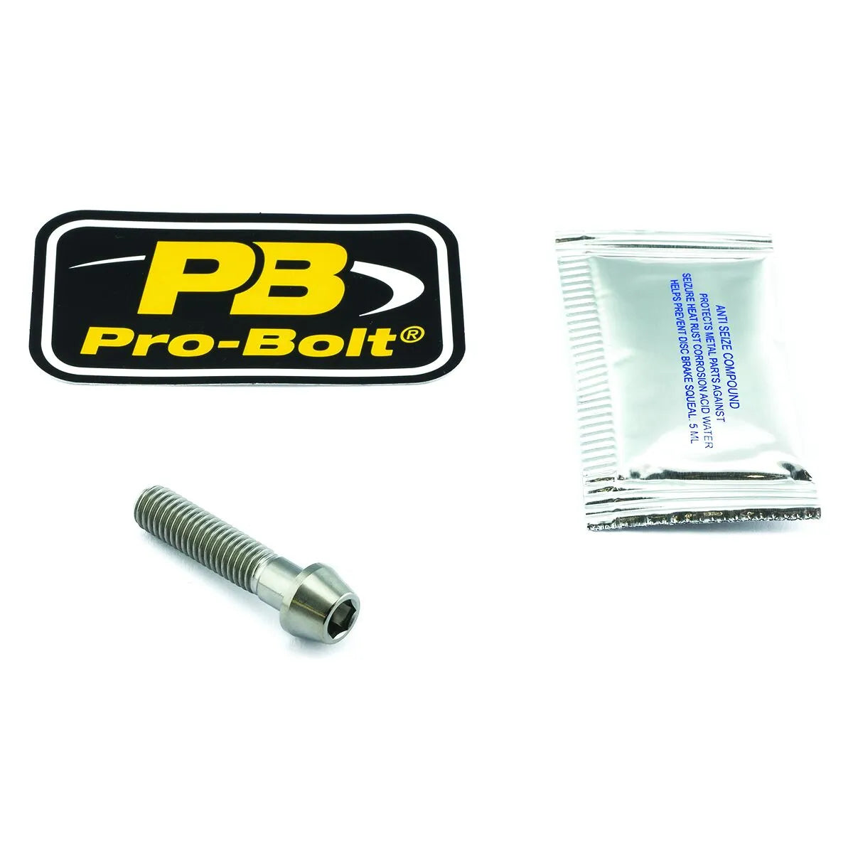 PRO BOLT Axelklämsskruvkit Titan Fram bild 1 PMMEDIA:c431b127baf8349c