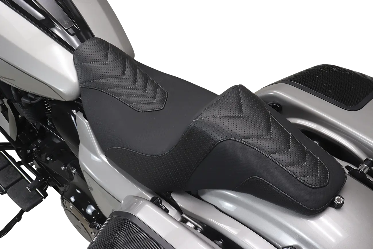 Mustang Kodlin Signature Series Squareback™ Seat Sadlar Harley Touring bild 19 PMMEDIA:87ec0ebc100fdeef