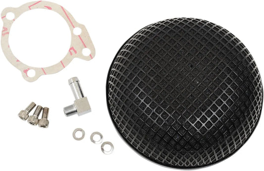 Drag Specialties "Bob" Retro-Style Air Cleaner Kit Luftburkar & tillbehör bild 1 PMMEDIA:0e0b9654063856f1