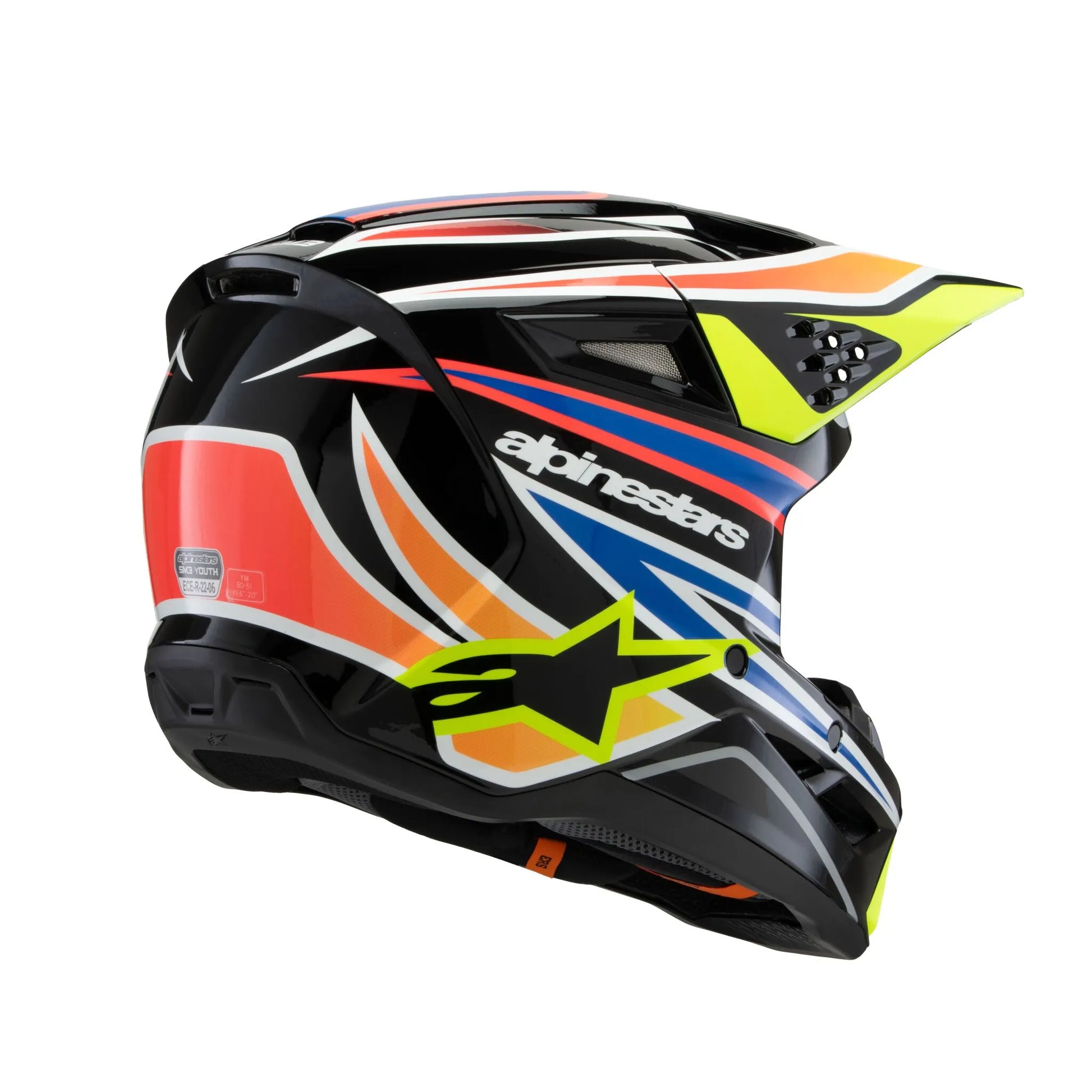 Alpinestars(Mx) Youth SM3 Wurx Offroadhjälm integral barn bild 7 PMMEDIA:95bb830f4cae2712