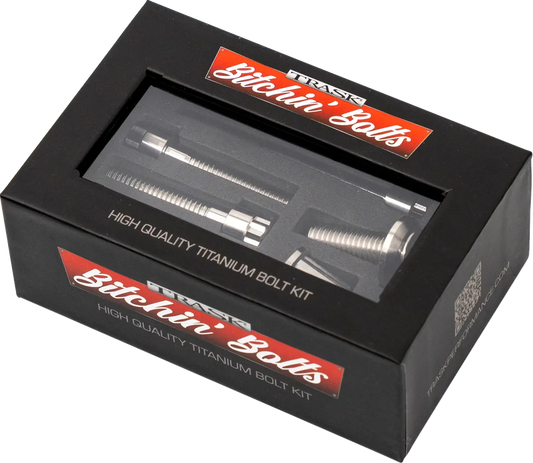 TRASK Bitchin' Bolts Titanium Hardware Kit för M8 Coil och Horn bild 1 PMMEDIA:d2b85f163c7bd440