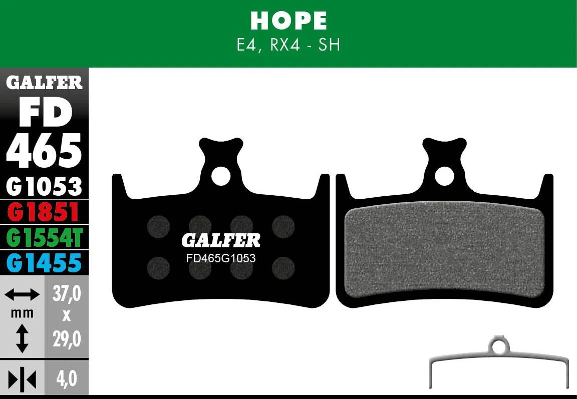 GALFER G1053 Standard Bromsbackar bild 1 PMMEDIA:2c1d2f4a6067bb69