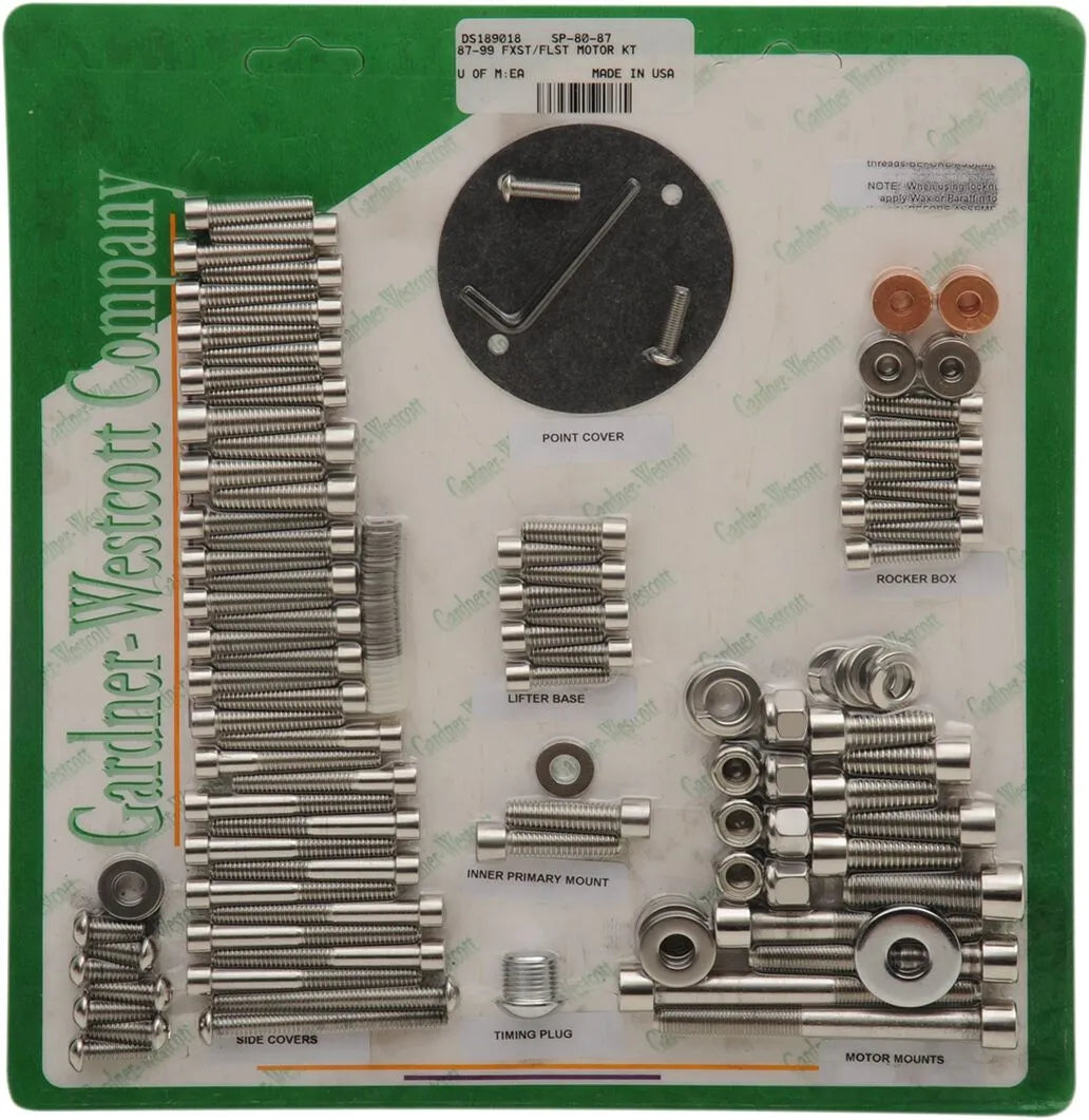 GARDNER-WESTCOTT Big Twin Motor Set SS MOTOR87-99 FXST/FLST bild 1 PMMEDIA:5aea9a3a2d93c75a