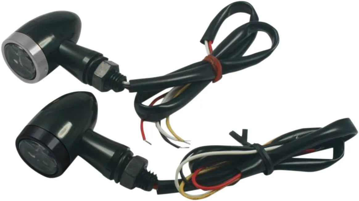 Parts Europe LED Bullet Turn Signal Lights with Rings Bakljus bild 1 PMMEDIA:d90dc2434df6c4e2