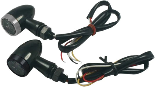 Parts Europe LED Bullet Turn Signal Lights with Rings Bakljus bild 1 PMMEDIA:d90dc2434df6c4e2