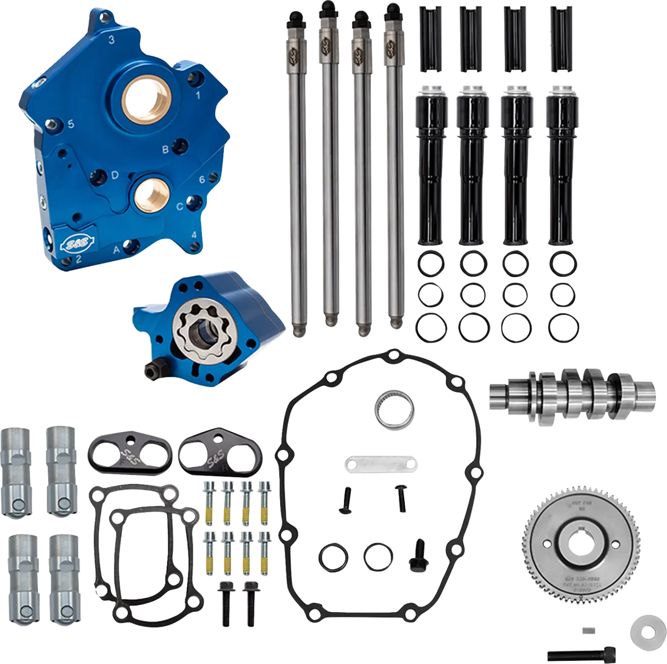 S&S CYCLE Cam Chest Kit för M8 med Svarta Pushrod-rör bild 1 PMMEDIA:8860dab7b183ea3e