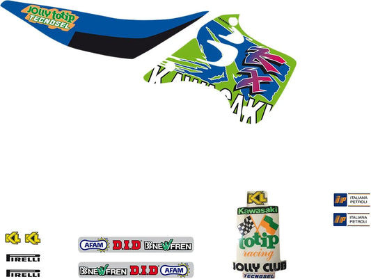 TECNOSEL Graphic Kit Team Kawa 93 bild 1 PMMEDIA:ad170ab0a64b2c18