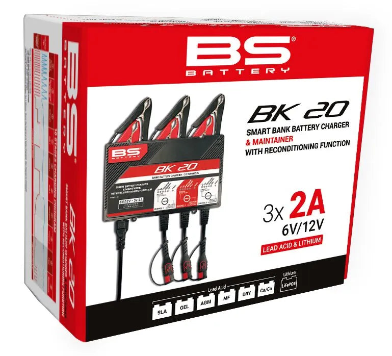 BS BATTERY SMART Bank Batteriladdare och Underhållare 12V bild 4 PMMEDIA:ead8d01fb043a357