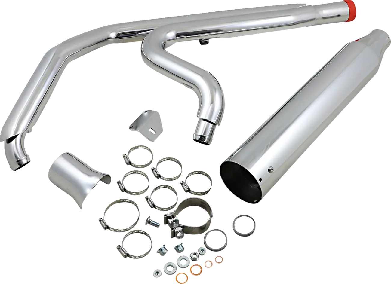 Khrome Werks 2-into-1 Outlaw Exhaust System Kompletta avgassystem Harley bild 5 PMMEDIA:898c4c881b1a6050