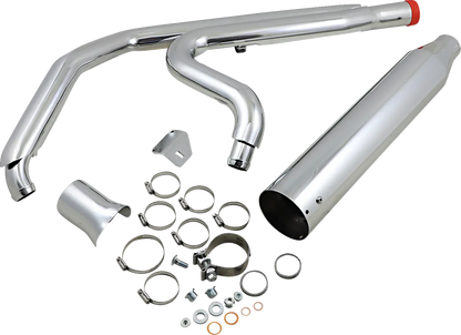 Khrome Werks 2-into-1 Outlaw Exhaust System Kompletta avgassystem Harley bild 5 PMMEDIA:898c4c881b1a6050