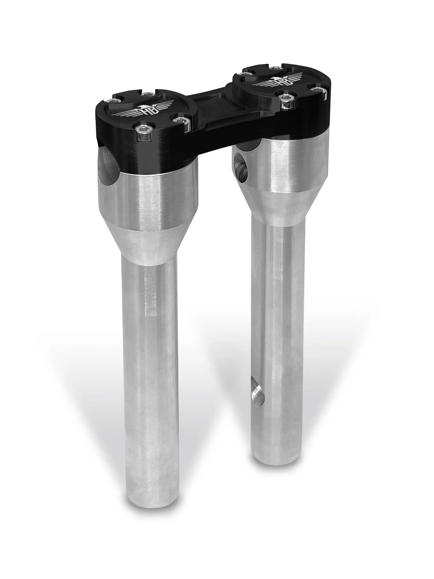 HEINZ BIKES Clubstyle Straight Riser 8" Silver/Svart 1-1/4" bild 1 PMMEDIA:e66d762707126ad3