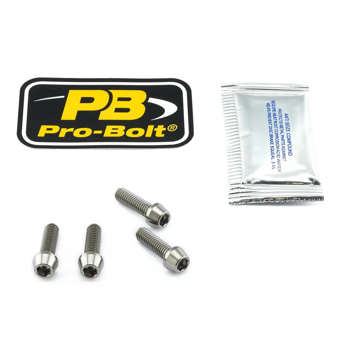 PRO BOLT Broms- och Kopplingsspak Bultkit Titan bild 1 PMMEDIA:22593127978eeb1b