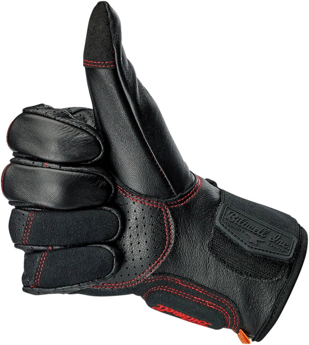 BILTWELL Borrego Handskar Röd XS bild 4 PMMEDIA:1054eb62996c29b2
