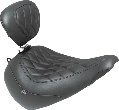 Mustang Wide Tripper™ Solo Seat Sadlar Harley Softail bild 1 PMMEDIA:8f25502735748feb