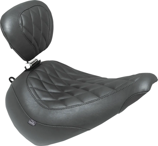 Mustang Wide Tripper™ Solo Seat Sadlar Harley Softail bild 1 PMMEDIA:8f25502735748feb