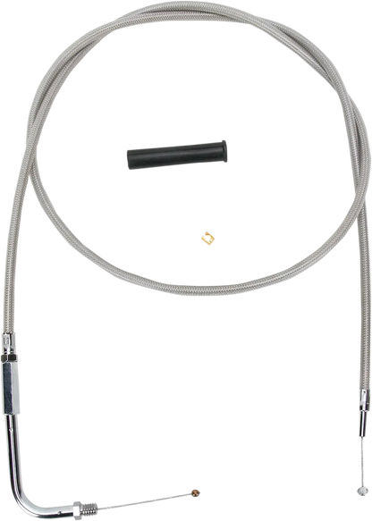 Drag Specialties Stainless Braided Throttle Cable Gasvajrar bild 10 PMMEDIA:d7f3e54630743ccd