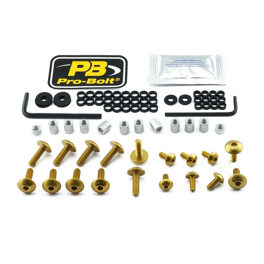 PRO BOLT Aluminium Fairing Bolt Kit för Suzuki bild 1 PMMEDIA:dd1a83da7fdb028e