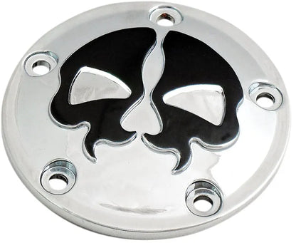 DRAG SPECIALTIES Split Skull Tändpunktslock Krom bild 1 PMMEDIA:78ea5870e195824a
